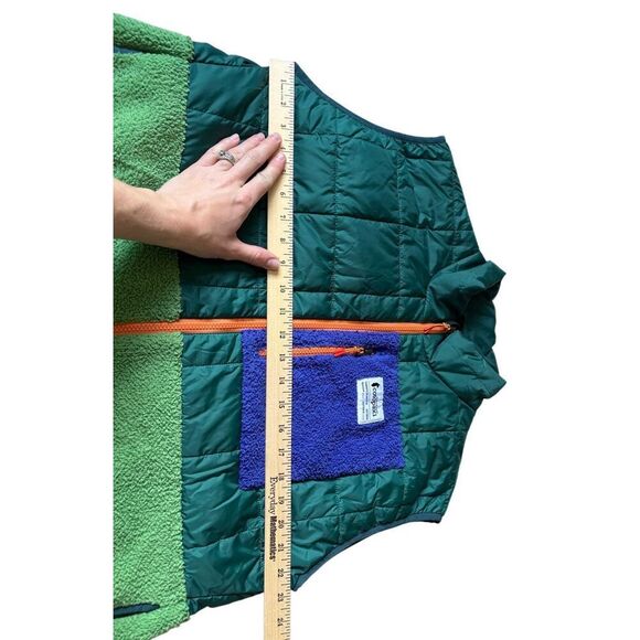 Cotopaxi Trico Hybrid Insulated Fleece Puffer Vest size XL Green - Picture 6 of 12